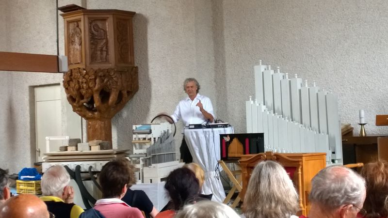 Adrian Oswalt auf dem 11. Internationalen Waldkircher Orgelfest  2